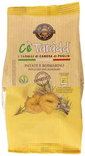Carica l'immagine nel visualizzatore di Gallery, i Tesori di Canusium Ce'Taradd Tarallini Patate e Rosmarino - 225 g