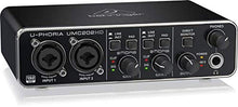 Carica l'immagine nel visualizzatore di Gallery, Behringer U-PHORIA UMC202HD interfaccia audio 2x2 USB 24 BIT e 192 Khz con... - Ilgrandebazar