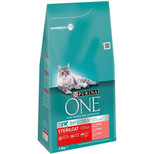 Carica l'immagine nel visualizzatore di Gallery, Purina One Bifensis Crocchette Gatto Sterilcat Ricco in Salmone e Frumento,...