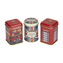 Carica l'immagine nel visualizzatore di Gallery, Icone di Londra Tre Mini Tea Tin Set