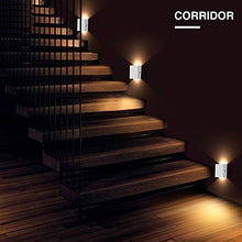 Carica l'immagine nel visualizzatore di Gallery, 2 Pezzi 6W LED Applique da parete Lampada Parete Bianco Caldo 3000k... - Ilgrandebazar