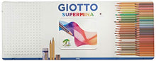 Carica l'immagine nel visualizzatore di Gallery, Giotto 237500 - Supermina Scatola di Metallo da 50 Pezzi, multicolore &amp;...