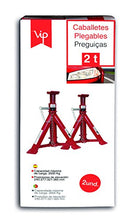 Carica l'immagine nel visualizzatore di Gallery, VIP 0842034511284 Cavalletto pieghevole, Rosso - Ilgrandebazar