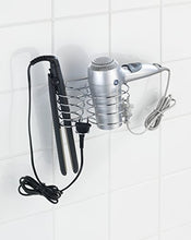 Carica l'immagine nel visualizzatore di Gallery, Wenko 22220100 - Porta asciugacapelli e piastra per capelli, in acciaio... - Ilgrandebazar