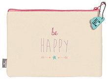 Carica l'immagine nel visualizzatore di Gallery, moses. Täschchen Be Happy | Kosmetiktasche mit Sternen Print Für...