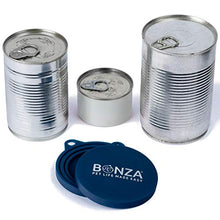 Carica l'immagine nel visualizzatore di Gallery, Bonza - Set di 2 coperchi universali in silicone per lattine cibo per...