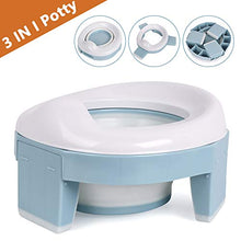 Carica l'immagine nel visualizzatore di Gallery, Vasino Portatile da Viaggio Sedile per Bambini 3-in-1 Riduttore Water...