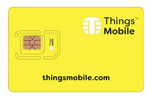 Carica l'immagine nel visualizzatore di Gallery, SIM Card Things Mobile prepagata per IOT e M2M con copertura globale e 30 €...
