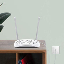 Carica l'immagine nel visualizzatore di Gallery, TP-Link TD-W8961N Modem Router ADSL2+, Wireless N300 Mbps, 4 Porte Fast... - Ilgrandebazar