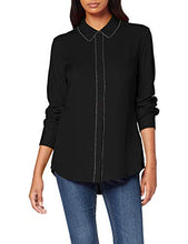 Carica l'immagine nel visualizzatore di Gallery, Guess LS Glenda Shirt Camicia Donna M, Nero (Noir De Jais Jblk) - Ilgrandebazar