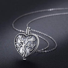 Carica l'immagine nel visualizzatore di Gallery, Collana con urna per ceneri in argento Sterling S925 ciondolo a forma di... - Ilgrandebazar