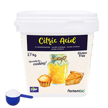 Carica l'immagine nel visualizzatore di Gallery, NortemBio Acido Citrico 2,7 Kg. La Migliore Qualità Alimentare. Input... - Ilgrandebazar