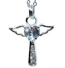 Carica l'immagine nel visualizzatore di Gallery, Collana Donna Argento 925 di Karen D Gioielli Ciondolo croce Zircone White - Ilgrandebazar