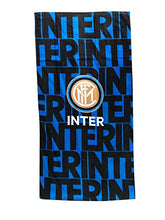 Carica l'immagine nel visualizzatore di Gallery, FC INTER Telo Mare, Blu-Nero, 70x140