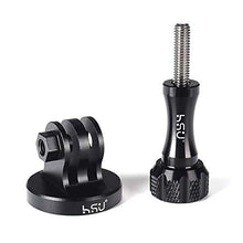 Carica l'immagine nel visualizzatore di Gallery, Treppiede/monopiede in lega di alluminio Monopod Mount + Thumbscrew (Black)