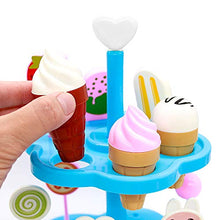 Carica l'immagine nel visualizzatore di Gallery, yoptote Giocattolo da Cucina, Set Dolci Gelati e Cibo Dare Giocattolo... - Ilgrandebazar
