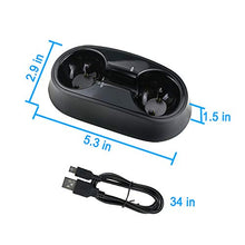 Carica l'immagine nel visualizzatore di Gallery, YOUSHARES dual dock di ricarica per il regolatore playstation mossa,...