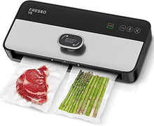 Carica l'immagine nel visualizzatore di Gallery, FRESKO Macchina Sottovuoto professionale Alimenti completamente automatica, con indicatore LED e 10 pezzi di sacchetti sigillanti