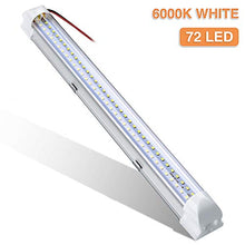 Carica l'immagine nel visualizzatore di Gallery, led interni auto，AUDEW luci per Auto interruttore striscia 72 LED