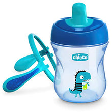 Carica l'immagine nel visualizzatore di Gallery, Chicco, Tazza Training, 6m+, Azzurro/Blu, Modelli Assortiti - Ilgrandebazar