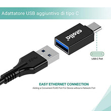 Carica l'immagine nel visualizzatore di Gallery, Atolla Adattatore USB Ethernet, Hub 3.0 in Alluminio 3 Porte USB...