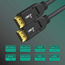 Carica l'immagine nel visualizzatore di Gallery, LINKUP - Ultra High-Speed HDMI 2.1 8K Cable 360° UHS SW, 3ft