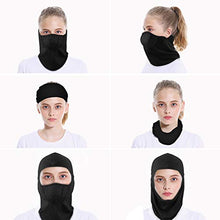 Carica l'immagine nel visualizzatore di Gallery, Dafunna Passamontagna Maschera da Sci Traspirante di Cotone Balaclava ANERO - Ilgrandebazar