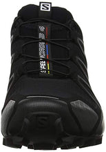 Carica l'immagine nel visualizzatore di Gallery, SALOMON Speedcross 4, Scarpe da 44 EU, Nero Black Metallic