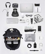 Carica l'immagine nel visualizzatore di Gallery, WAWJ Unisex Multiuso Antifurto Zaino con Porta USB, per PC Nero