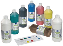 Carica l'immagine nel visualizzatore di Gallery, Lefranc Bourgeois - Assortimento Tempera 8 Flaconi da 1 L - Ilgrandebazar