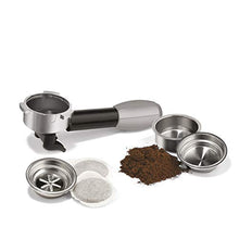 Carica l'immagine nel visualizzatore di Gallery, Bialetti Mokona Silver, Macchina Caffè Espresso, Sistema Aperto (per Argento - Ilgrandebazar