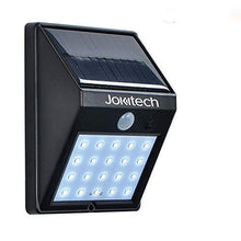 Carica l'immagine nel visualizzatore di Gallery, Super Bright 20 LED lampioni solari, Jokitech 20 Solar Light, Black - Ilgrandebazar