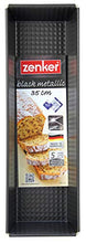 Carica l'immagine nel visualizzatore di Gallery, Zenker Black Metallic Stampo Plum Cake, Acciaio Inossidabile, Nero, 35 cm - Ilgrandebazar