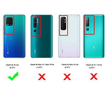 Carica l'immagine nel visualizzatore di Gallery, LXHGrwoH Cover Xiaomi Mi 10 Lite, Custodia 2in1 Dual Layer Transparente