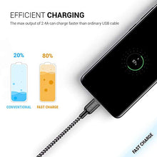 Carica l'immagine nel visualizzatore di Gallery, ULTRICS Cavo USB C, (3 Pezzi 0.3M, 1M, 2M) Nylon Intrecciato Type-C... - Ilgrandebazar