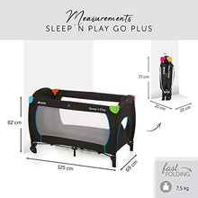 Carica l'immagine nel visualizzatore di Gallery, Hauck Sleep N Play Go Plus Lettino da Viaggio, 120 x 60 cm per Neonati e... - Ilgrandebazar