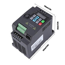 Carica l'immagine nel visualizzatore di Gallery, VFD Inverter convertitore di frequenza, 0.75/1.5/2.2KW 220V/380V 1HP/3HP...