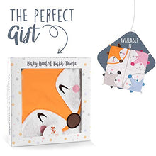 Carica l'immagine nel visualizzatore di Gallery, Sweety Fox Asciugamano per Bambini - Accappatoio Neonato 70 cm, Arancione - Ilgrandebazar