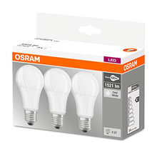 Carica l'immagine nel visualizzatore di Gallery, Osram Base CLAS a Lampada LED E27, 14 W, Set of 3/14 Luce Bianca Fredda - Ilgrandebazar
