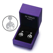 Carica l'immagine nel visualizzatore di Gallery, LEVIOLET gioielli con motivo dell’albero della vita, orecchini in argento... - Ilgrandebazar