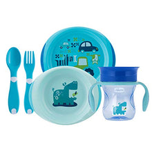 Carica l'immagine nel visualizzatore di Gallery, Chicco Set Pappa 12M+, Bimbo, Blu