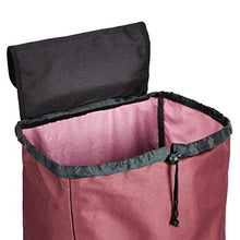Carica l'immagine nel visualizzatore di Gallery, AmazonBasics - Carrello portaspesa con 2 ruote, capacità: 40 litri, Red