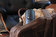 Carica l'immagine nel visualizzatore di Gallery, Organizer per orologi in pelle vegana di Case Elegance Nero