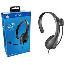 Carica l'immagine nel visualizzatore di Gallery, Pdp Cuffie Lvl30 Chat Sony Playstation Nero - Essentials - 4