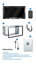Carica l'immagine nel visualizzatore di Gallery, XOMAX XM-2D6907 Autoradio con mirrorlink, Schermo Touch Screen da 17,7 cm /...