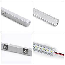 Carica l'immagine nel visualizzatore di Gallery, Jirvyuk LED Profilo in Alluminio Per Luci Strip con copertina bianca... - Ilgrandebazar