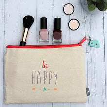 Carica l'immagine nel visualizzatore di Gallery, moses. Täschchen Be Happy | Kosmetiktasche mit Sternen Print Für...