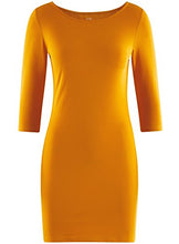 Carica l'immagine nel visualizzatore di Gallery, oodji Ultra Donna Abito Basic in Maglia M, Arancione (5200n) - Ilgrandebazar