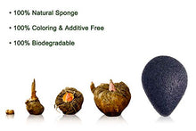 Carica l'immagine nel visualizzatore di Gallery, Konjac Spugna Facial - 3 pezzi Gocce d'acqua Sponge Natural Activated... - Ilgrandebazar