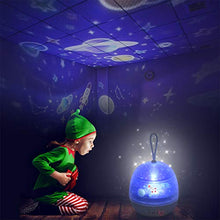 Carica l'immagine nel visualizzatore di Gallery, [Aggiornamento] Proiettore per Bambini, AsperX 4 in 1 Lampada Proiettore...